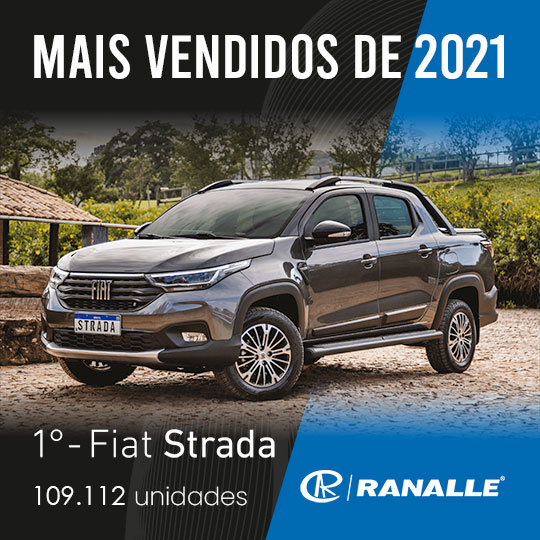 Fiat Strada - Carros Mais Vendidos 2021 - Ranalle