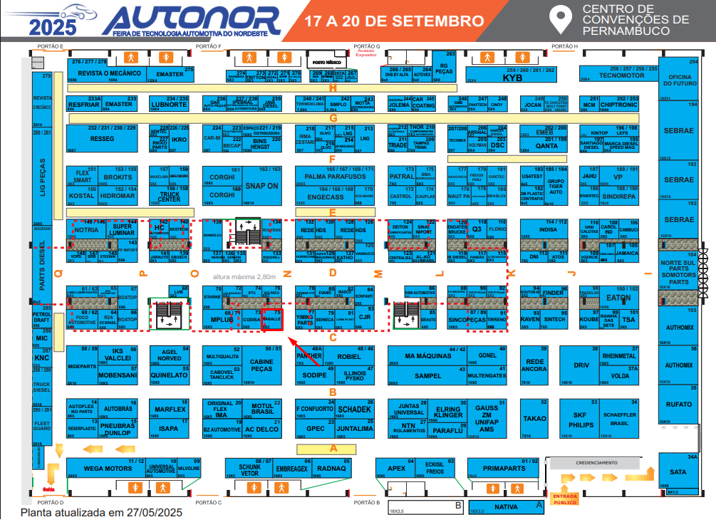 ranalle autonor 2025 mapa